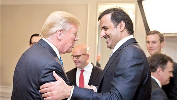 هدية الامير تميم لترامب