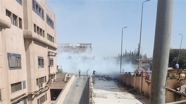 حريق مصنع الشرقية للدخان باكتوبر
