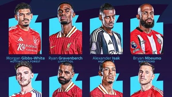 محمد صلاح، ينافس 7 نجوم على جائزة أفضل لاعب في الدوري الإنجل