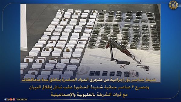 بؤرة إجرامية بالاسماعيلية والقليوبية