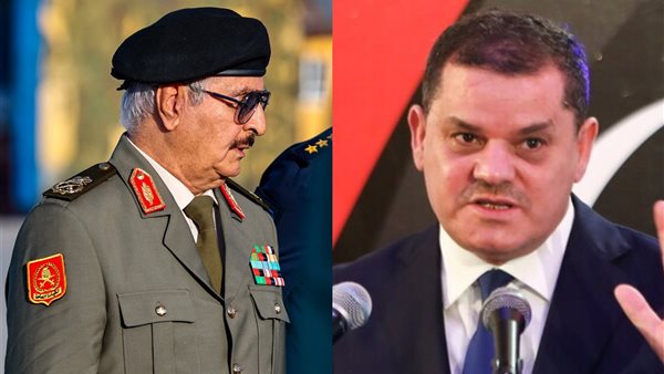 الدبيبة وحفتر