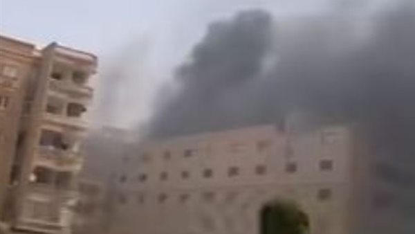 عاجل.. اندلاع حريق في جراج حافلات مدرسية