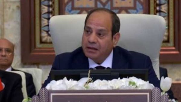كلمة الرئيس السيسي في القمة الرابعة والثلاثين بالعراق