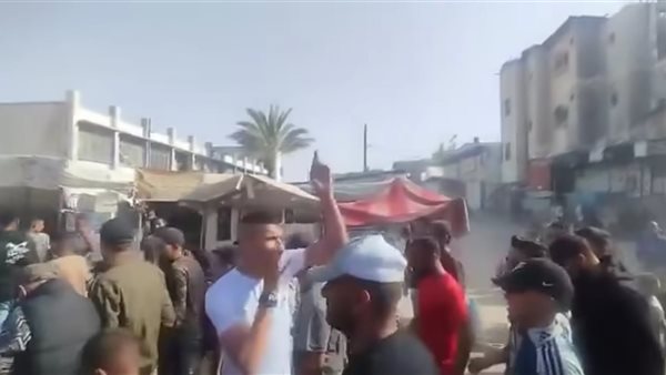 مظاهرات خان يونس ضد حماس 