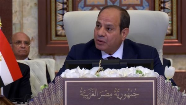 كلمة الرئيس السيسي في قمة بغداد