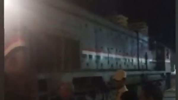 حادث خروج عربتين من قطار مطوبس دسوق
