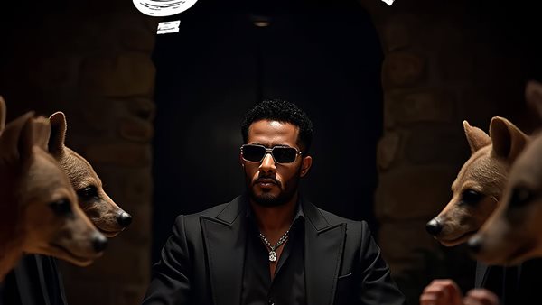 محمد رمضان طيبة تاني لأ