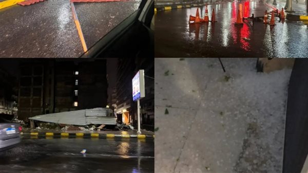 عاصفة مفاجئة تضرب الإسكندرية والساحل الشمالي