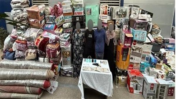 عصابة سرقة رواد البنوك وكبار السن 