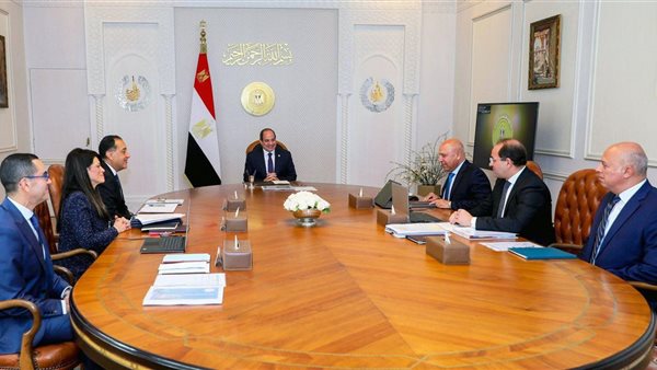 اجتماع الرئيس السيسي اليوم