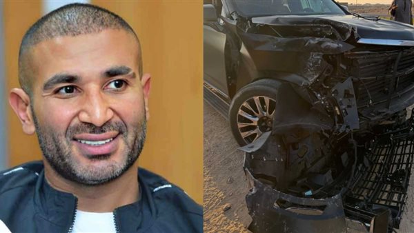 تفاصيل حادث الفنان أحمد سعد اليوم