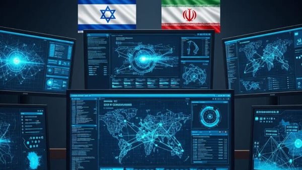 الحرب السيبرانية بين إيران وإسرائيل: اختراقات، هجمات رقمية، 