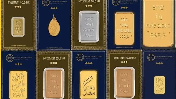 أسعار السبائك الذهبية BTC اليوم
