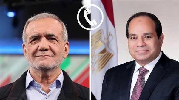 الرئيس السيسي ونظيره الإيرني 