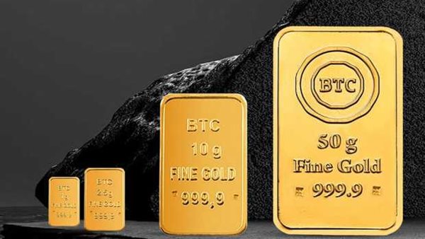 سعر سبيكة الذهب BTC اليوم
