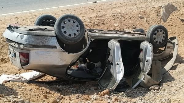 حادث طريق السويس اليوم