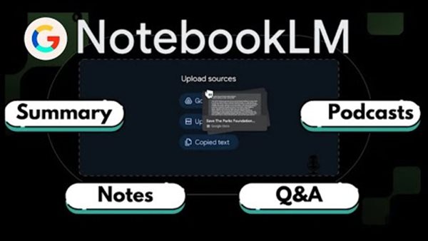 جوجل تفتح أدوات الذكاء الاصطناعي مجانًا للمدارس، NotebookLM 
