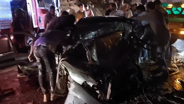 حادث طريق الواحات اليوم