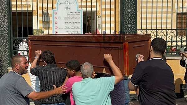 جنازة الفنانة الراحلة شروق