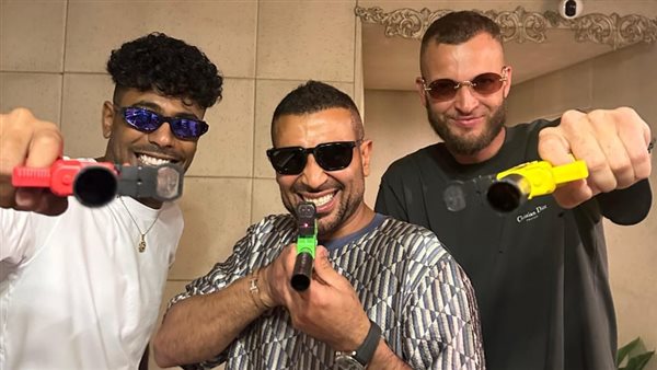 أحمد سعد ومروان موسى وعفرتو