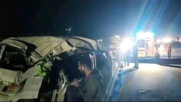 حادث طريق ميت غمر المنصورة 