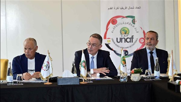 هاني أبو ريدة من اجتماع اتحاد شمال إفريقيا