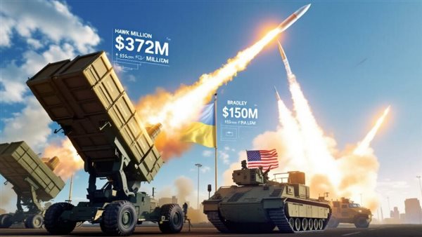 الولايات المتحدة تبيع أسلحة بقيمة 322 مليون دولار لأوكرانيا