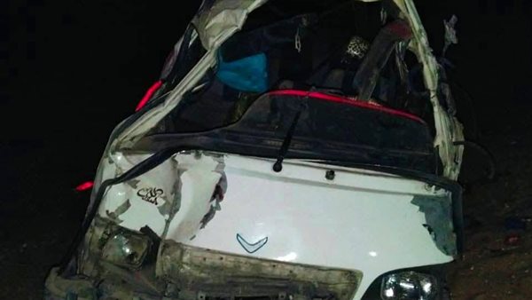 حادث طريق قفط