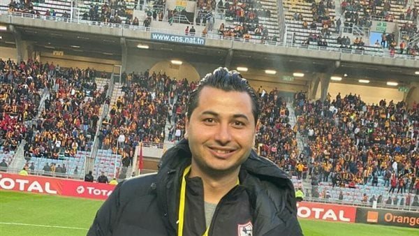 أحمد زاهر المدير الإداري لنادي بيراميدز