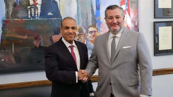 وزير الخارجية يلتقي السيناتور "تيد كروز" عضو لجنة العلاقات ا