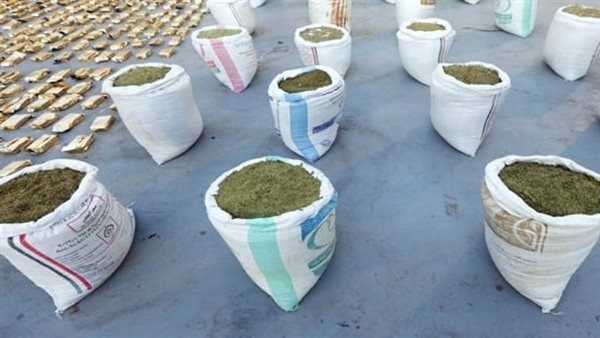إحباط محاولة تهريب مخدرات بقيمة 255 مليون جنيه في الإسماعيلي