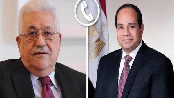الرئيس السيسي يتلقي اتصالًا هاتفيًا من نظيره الفلسطيني