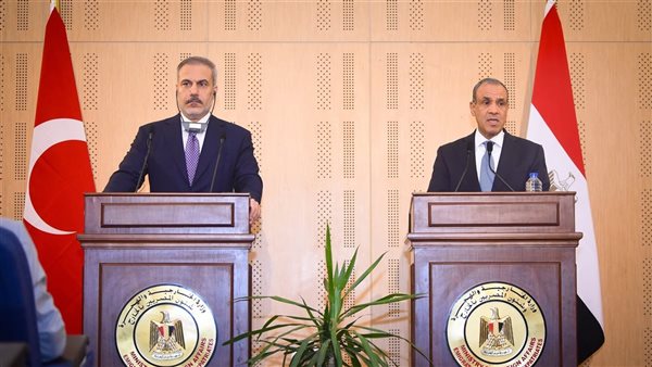 وزيرا الخارجية المصري والتركي يناقشا سبل تعزيز العلاقات وتطو