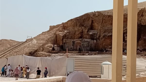 منطقة وادي الملوك بالبر الغربي بالأقصر 