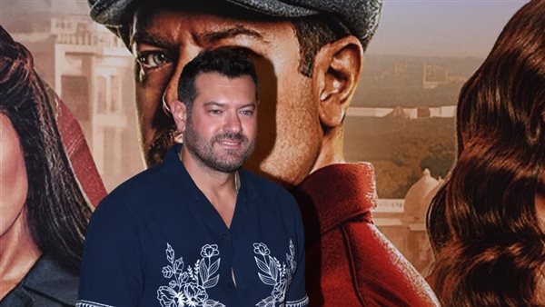 عمرو يوسف في العرض الخاص لفيلم درويش 