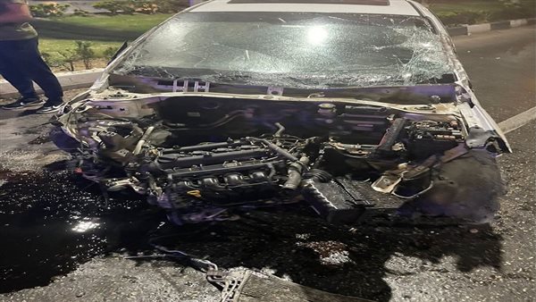 حادث تصادم بين سيارة أسطوانات غاز وملاكي بالوراق يسفر عن إصا