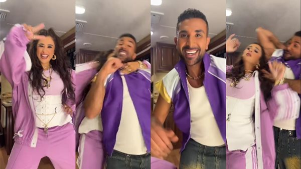ياسمين عبد العزيز وأحمد سعد