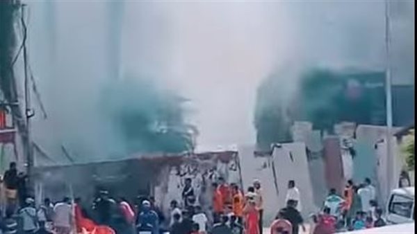 سبب حريق فيلا عادل امام