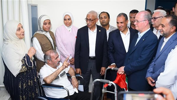  زيارة رئيس الوزراء الفلسطيني لمستشفى العريش