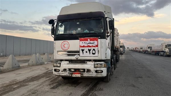 الهلال الأحمر المصري يدفع أكثر من 85 ألف سلة غذائية إلى غزة