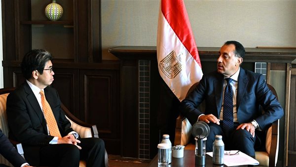 رئيس الوزراء يلتقي محافظ بنك اليابان للتعاون الدولي “تيكاد ٩