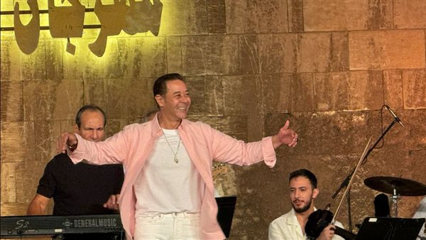 مدحت صالح في حفل مهرجان القلعة 2025