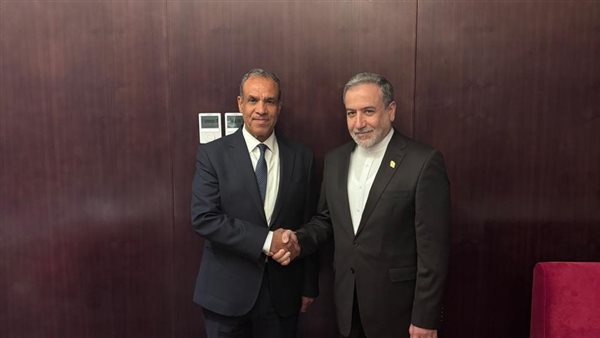وزير الخارجية والهجرة يلتقي نظيره الإيراني لبحث العدوان الإس