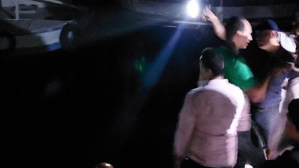 حادث غرق شاب بمركب دهبية 