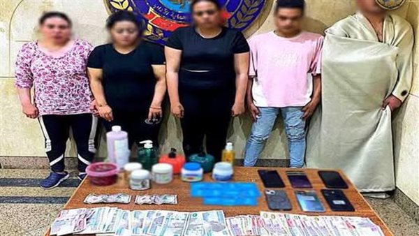 سقوط شبكة آداب داخل نادى صحى بالشيخ زايد