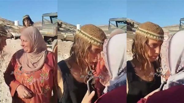 شاهد فلسطينيات بطلات، يبصقن بوجه مستوطنين إسرائيليين
