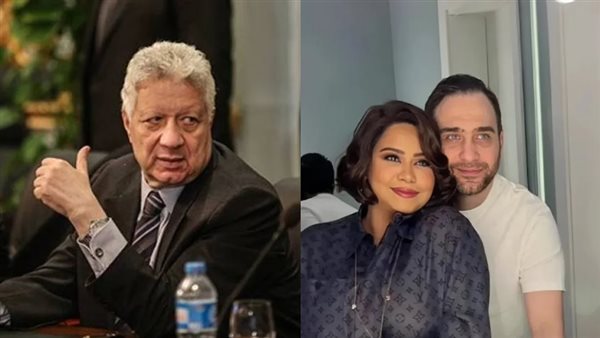 مرتضى منصور وشيرين عبدالوهاب وحسام حبيب