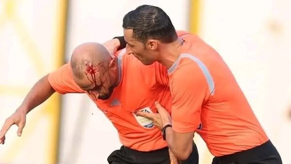 الاعتداء على الحكم المساعد في مباراة  البنزرتي والأفريقي