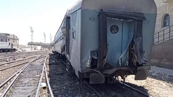 حادث تصادم قطار الإسكندرية اليوم