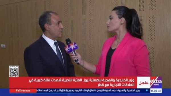 الدكتور بدر عبد العاطي، وزير الخارجية والهجرة